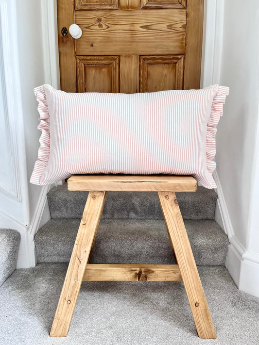 Pink Pinstripe Lumbar